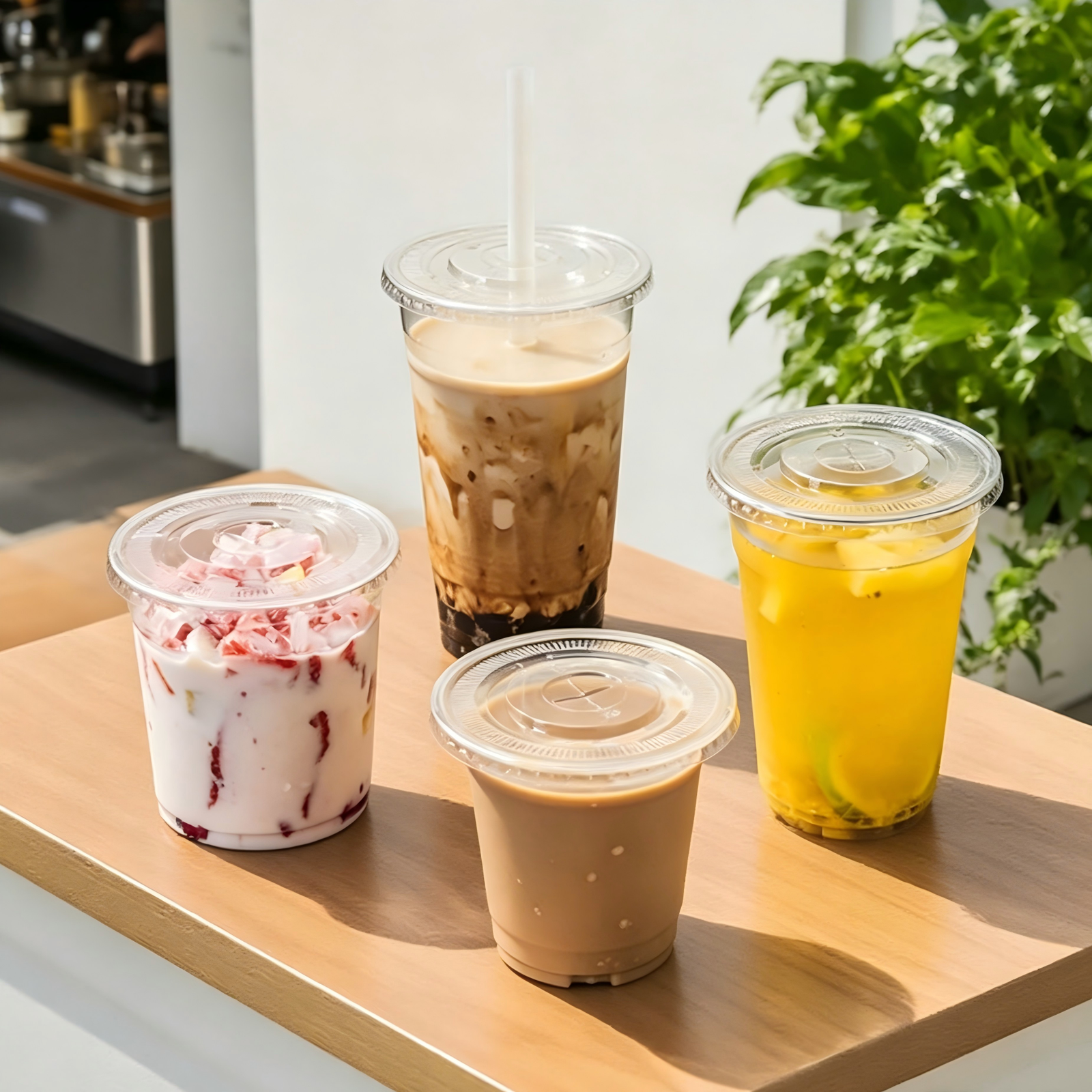Disposable 20oz 600ml PET Cups for Coffee | Cold Cups 1000/Case - Image 3