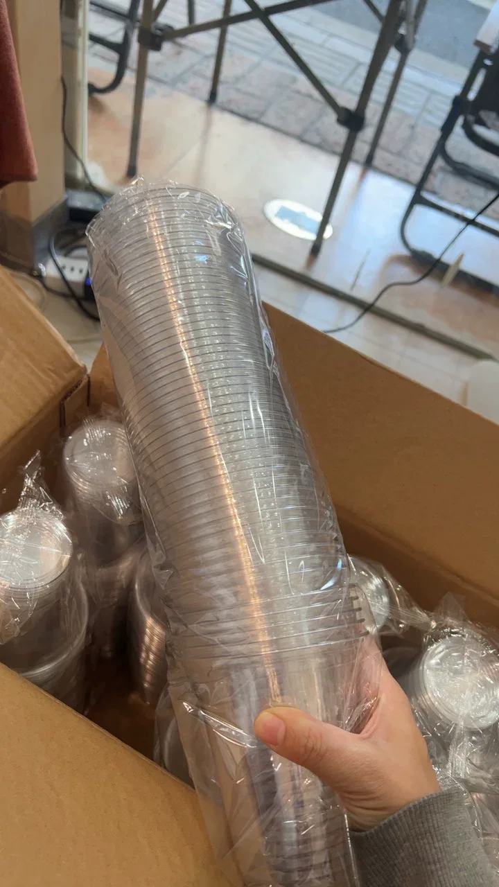 Wholesale 16 oz 500ml Recyclable Clear PET Cups for Juice | 1000/Case - Image 3