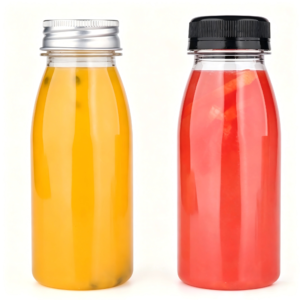 7 oz 200ml Recyclable Clear PET Juice Bottles | 200/Case