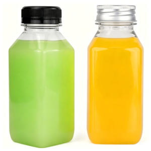 Hot-selling 8 oz Square Recyclable Clear Juice Bottle - 250ml PET Bottle